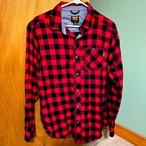 Mens Medium Timberland Pro Button Up